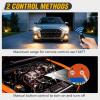 Nilight 140A Remote Battery Disconnect Switch 12V 24V Car Smart Anti-Theft Kill Switches Upgrade Prevent Power Drain Wireless Remote Control Relay Fobs Voltmeter Display for Auto Cars Truck RV Boat
