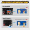 Nilight 140A Remote Battery Disconnect Switch 12V 24V Car Smart Anti-Theft Kill Switches Upgrade Prevent Power Drain Wireless Remote Control Relay Fobs Voltmeter Display for Auto Cars Truck RV Boat