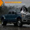 Nilight 2.5 Inch Oval Side Marker Clearance Light 2 LED 8 Pack White Lens Amber Light 80LM High Lumen Waterproof Surface Mount 12V Direct Wire for Truck Trailer Boat RV Semi(Smoked Amber/Red -F250 350 450 550 2011-2022)