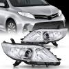 Chrome Housing + Clear Reflector