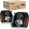 Black Housing Amber Reflector