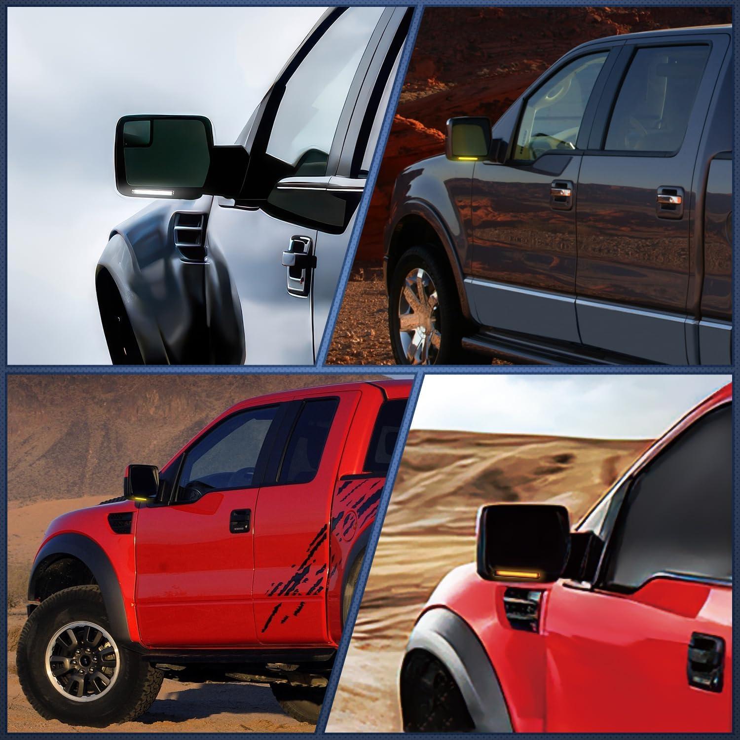 image:imageNilight 2PCS LED Side Mirror Puddle Lights Compatible with 20072020 Toyota Tundra 20082020 Toyota Sequoia 6000K WhiteFord 19972007 F150Lincoln 20062008 Mark LT