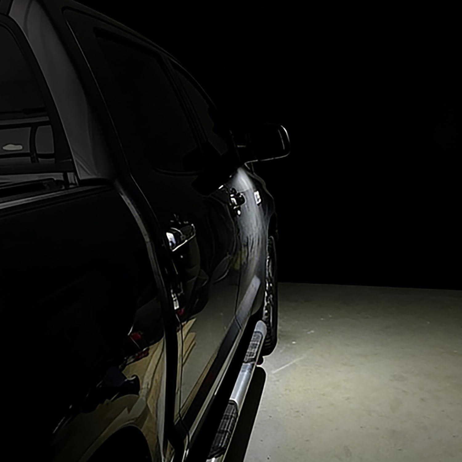 image:imageNilight 2PCS LED Side Mirror Puddle Lights Compatible with 20072020 Toyota Tundra 20082020 Toyota Sequoia 6000K WhiteWhiteToyota TundraSequoia 20072020