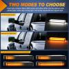 Nilight 2PCS LED Side Mirror Puddle Lights Compatible with 2007-2020 Toyota Tundra 2008-2020 Toyota Sequoia, 6000K White(Ford 1997-2007 F150/Lincoln 2006-2008 Mark LT)