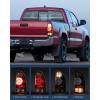 Nilight Taillight Assembly Compatible with Toyota Tacoma 2005 2006 2007 2008 2009 2010 2011 2012 2013 2014 2015 Rear Tail Light Lamp Replacement Black Housing LED Lens Driver Side(Black-Passenger Side)