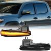 Nilight 2PCS LED Side Mirror Puddle Lights Compatible with 2007-2020 Toyota Tundra 2008-2020 Toyota Sequoia, 6000K White(Toyota 2016-2022 Tacoma/2019-2022 RAV4/2020-2022 Highlander)