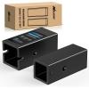 Nilight Trailer Hitch Receiver Extender Adapter Reducer 1-1/4 to 2Inch Hitch Adapter 6-1/2 inch Extension Sleeve Convertor 350Lbs with 1/2-Inch Diameter Pin and Clip with 5/8-Inch Adapter(3″ to 2-1/2″ to 2″)