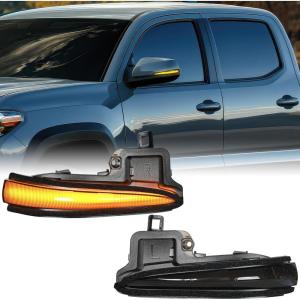 Nilight 2PCS LED Side Mirror Puddle Lights Compatible with 2007-2020 Toyota Tundra 2008-2020 Toyota Sequoia, 6000K White(Toyota 2016-2022 Tacoma/2019-2022 RAV4/2020-2022 Highlander)