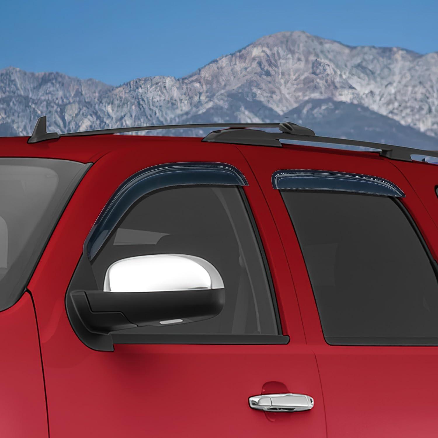 image:imageNilight Window Rain Guards for Toyota Corolla 2014 2015 2016 2017 2018 2019 OutChannel Window Visors Vent Wind Deflectors4PCSChevy TahoeGMC Yukon 20072014