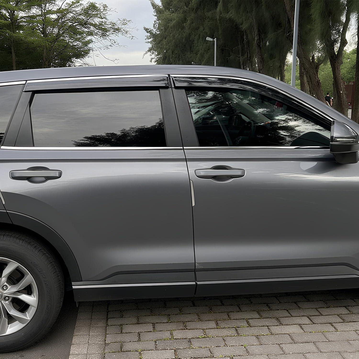 image:imageNilight Window Rain Guards for Toyota Corolla 2014 2015 2016 2017 2018 2019 OutChannel Window Visors Vent Wind Deflectors4PCSHonda CRV 20172022