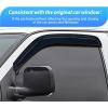 Nilight Window Rain Guards for Toyota Corolla 2014 2015 2016 2017 2018 2019, Out-Channel Window Visors Vent Wind Deflectors-4PCS(Chevy Express Van 1500 1996-2014)