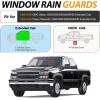 Nilight Window Rain Guards for Toyota Corolla 2014 2015 2016 2017 2018 2019, Out-Channel Window Visors Vent Wind Deflectors-4PCS(Chevy Silverado 1500 1999-2006)