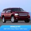 Nilight Window Rain Guards for Toyota Corolla 2014 2015 2016 2017 2018 2019, Out-Channel Window Visors Vent Wind Deflectors-4PCS(Chevy Tahoe/GMC Yukon 2007-2014)
