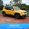 Nilight Window Rain Guards for Toyota Corolla 2014 2015 2016 2017 2018 2019, Out-Channel Window Visors Vent Wind Deflectors-4PCS(Jeep Renegade 2015-2024)