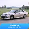 Nilight Window Rain Guards for Toyota Corolla 2014 2015 2016 2017 2018 2019, Out-Channel Window Visors Vent Wind Deflectors-4PCS(Toyota Camry 2018-2024)