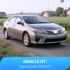Nilight Window Rain Guards for Toyota Corolla 2014 2015 2016 2017 2018 2019, Out-Channel Window Visors Vent Wind Deflectors-4PCS(Toyota Corolla 2009-2013)