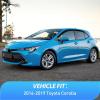 Nilight Window Rain Guards for Toyota Corolla 2014 2015 2016 2017 2018 2019, Out-Channel Window Visors Vent Wind Deflectors-4PCS(Toyota Corolla 2014-2019)