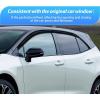 Nilight Window Rain Guards for Toyota Corolla 2014 2015 2016 2017 2018 2019, Out-Channel Window Visors Vent Wind Deflectors-4PCS(Toyota Corolla 2014-2019)