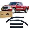 Nilight Window Rain Guards for Toyota Corolla 2014 2015 2016 2017 2018 2019, Out-Channel Window Visors Vent Wind Deflectors-4PCS(Chevy Silverado 1500 1999-2006)