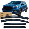 Nilight Window Rain Guards for Toyota Corolla 2014 2015 2016 2017 2018 2019, Out-Channel Window Visors Vent Wind Deflectors-4PCS(Ford Edge 2015-2024)