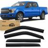 Nilight Window Rain Guards for Toyota Corolla 2014 2015 2016 2017 2018 2019, Out-Channel Window Visors Vent Wind Deflectors-4PCS(Ford F150 Crew Cab 2015-2024)