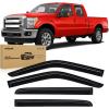 Nilight Window Rain Guards for Toyota Corolla 2014 2015 2016 2017 2018 2019, Out-Channel Window Visors Vent Wind Deflectors-4PCS(Ford F250 Super Duty 1999-2016)
