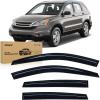 Nilight Window Rain Guards for Toyota Corolla 2014 2015 2016 2017 2018 2019, Out-Channel Window Visors Vent Wind Deflectors-4PCS(Honda CRV 2007-2011)