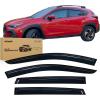 Nilight Window Rain Guards for Toyota Corolla 2014 2015 2016 2017 2018 2019, Out-Channel Window Visors Vent Wind Deflectors-4PCS(Subaru Crosstrek 2024 2025)