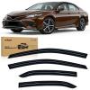 Nilight Window Rain Guards for Toyota Corolla 2014 2015 2016 2017 2018 2019, Out-Channel Window Visors Vent Wind Deflectors-4PCS(Toyota Camry 2018-2024)