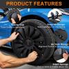 Nilight Wheel Cover Hubcaps 19 Inch for Tesla Model Y Accessories 2021 2022 2023 2024 Tesla Model Y 19 Inch Hub caps Set of 4 Rim Protector Wheel Covers Replacement Multi-Spoke Lines Style Matt Black(For Tesla Model Y 21-24 Uberturbine Style)