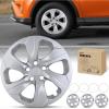 Nilight Wheel Cover Hubcaps 19 Inch for Tesla Model Y Accessories 2021 2022 2023 2024 Tesla Model Y 19 Inch Hub caps Set of 4 Rim Protector Wheel Covers Replacement Multi-Spoke Lines Style Matt Black(For Toyota RAV4 2019-2025)