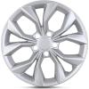 Nilight Wheel Cover Hubcaps 19 Inch for Tesla Model Y Accessories 2021 2022 2023 2024 Tesla Model Y 19 Inch Hub caps Set of 4 Rim Protector Wheel Covers Replacement Multi-Spoke Lines Style Matt Black(For Honda CRV 2023-2025)