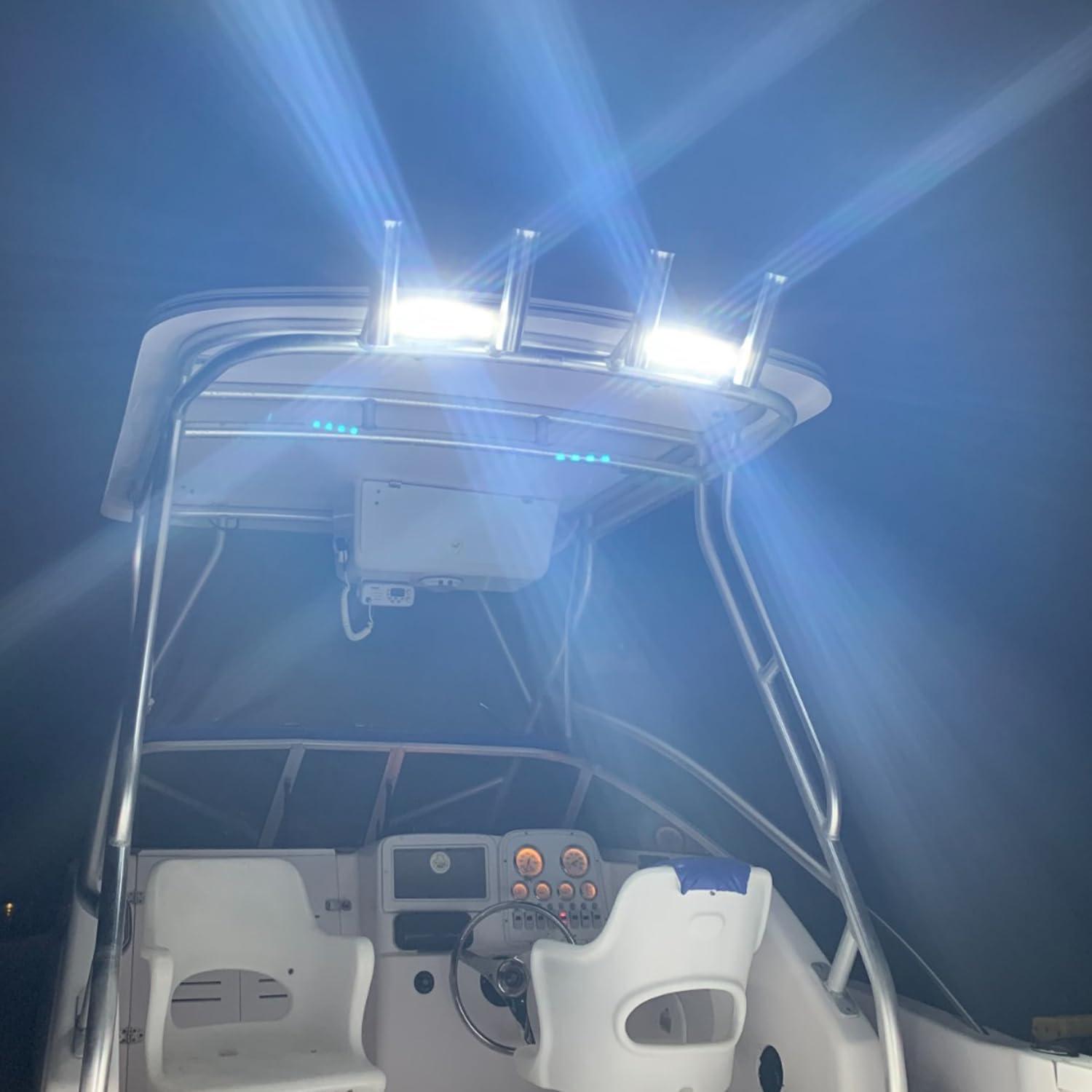 image:imageNilight 6 Inch Purple LED Light Pods 2 PCS 60W Flood Spot Combo Beam Off Road Driving Decoration Neon Hunting Lighting for 12V 24V ATV UTV Pickup Truck TractorWhite Lights White House 72W