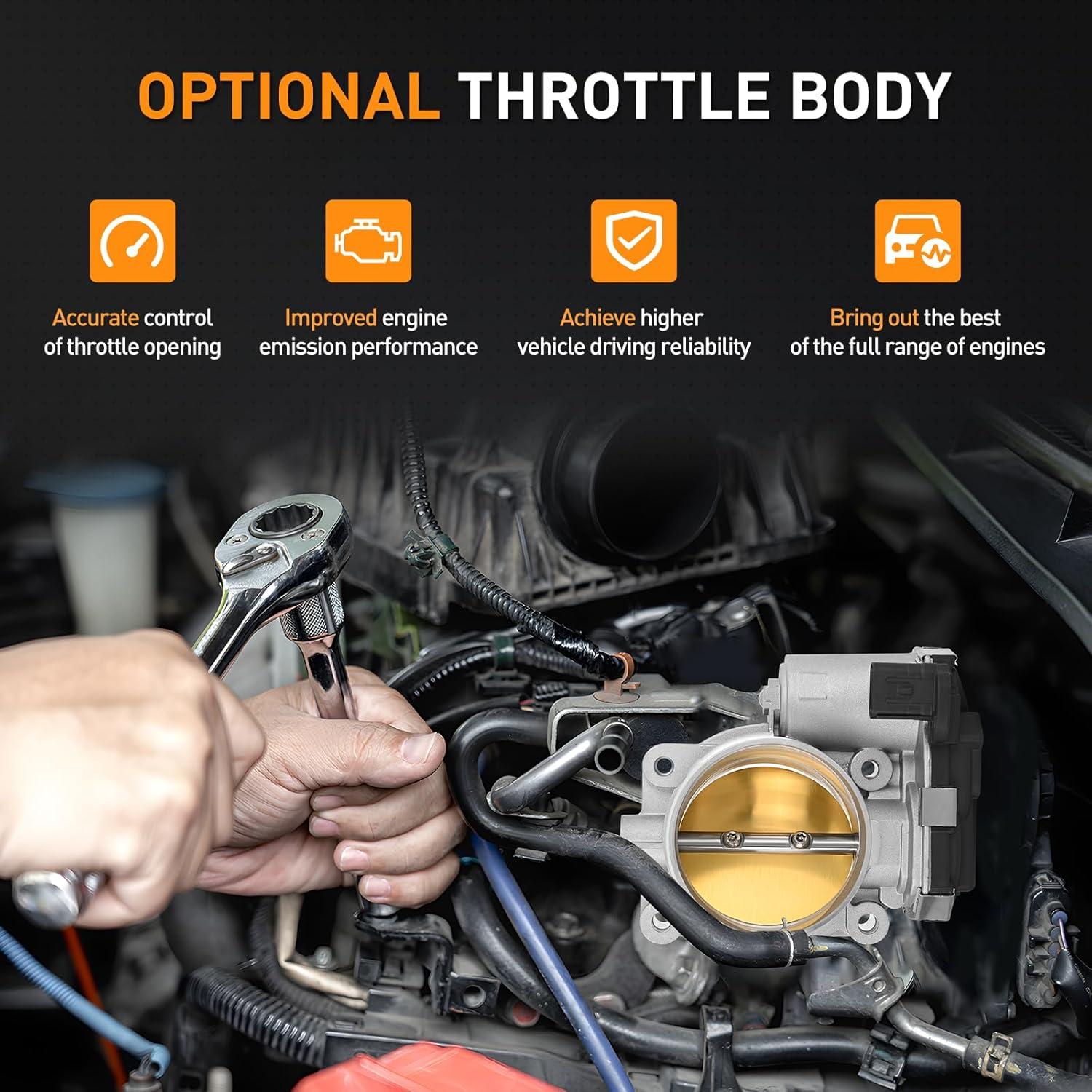 image:imageNilight Electronic Throttle Body fits for Volkswagen Vehicles Volkswagen Beetle Jetta 2007 2008 20092014 Golf 20102014 Passat 2012 2013 2014 Rabbit 2006 2007 2008 2009 07K133062A SKTB1303Chevy Camaro LSLT 20122015 OE TB1291