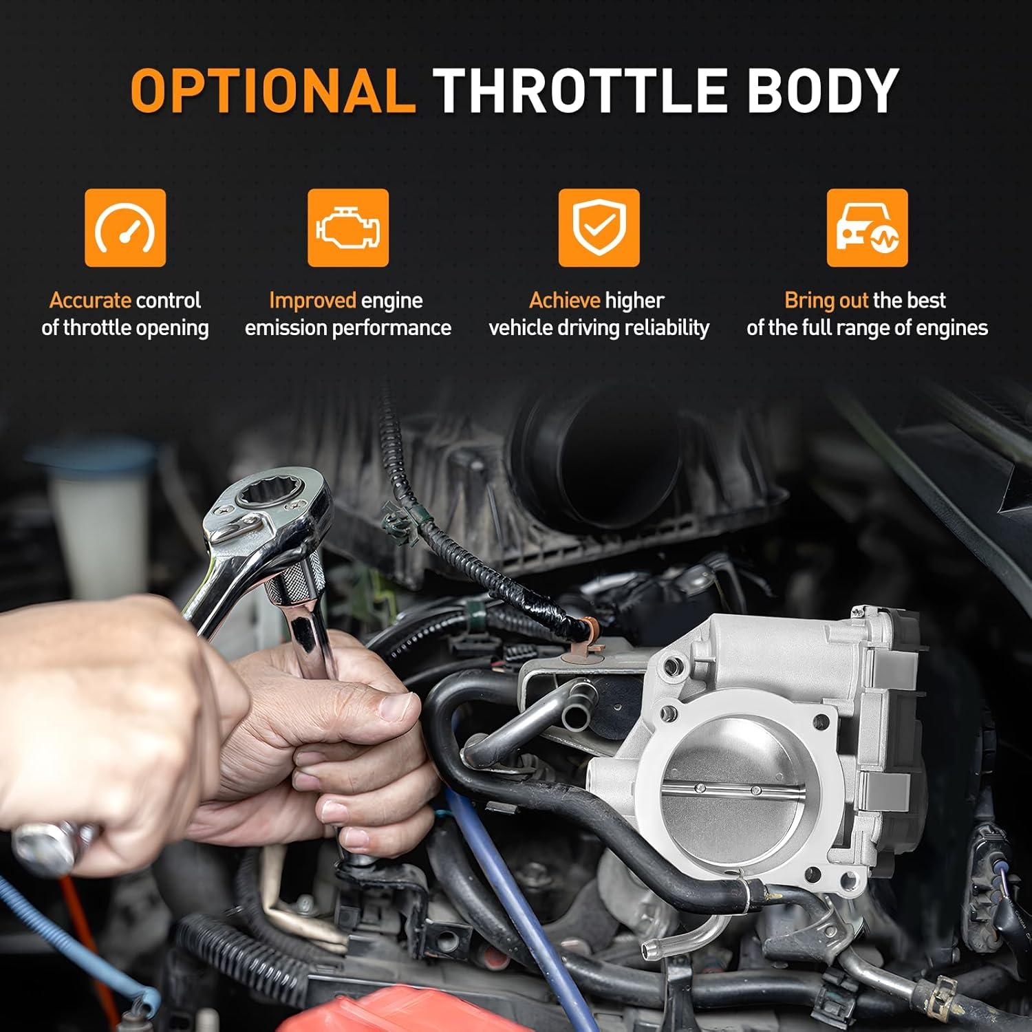 image:imageNilight Electronic Throttle Body fits for Volkswagen Vehicles Volkswagen Beetle Jetta 2007 2008 20092014 Golf 20102014 Passat 2012 2013 2014 Rabbit 2006 2007 2008 2009 07K133062A SKTB1303Ford F150 20112016 Transit 20152020OE TB1052