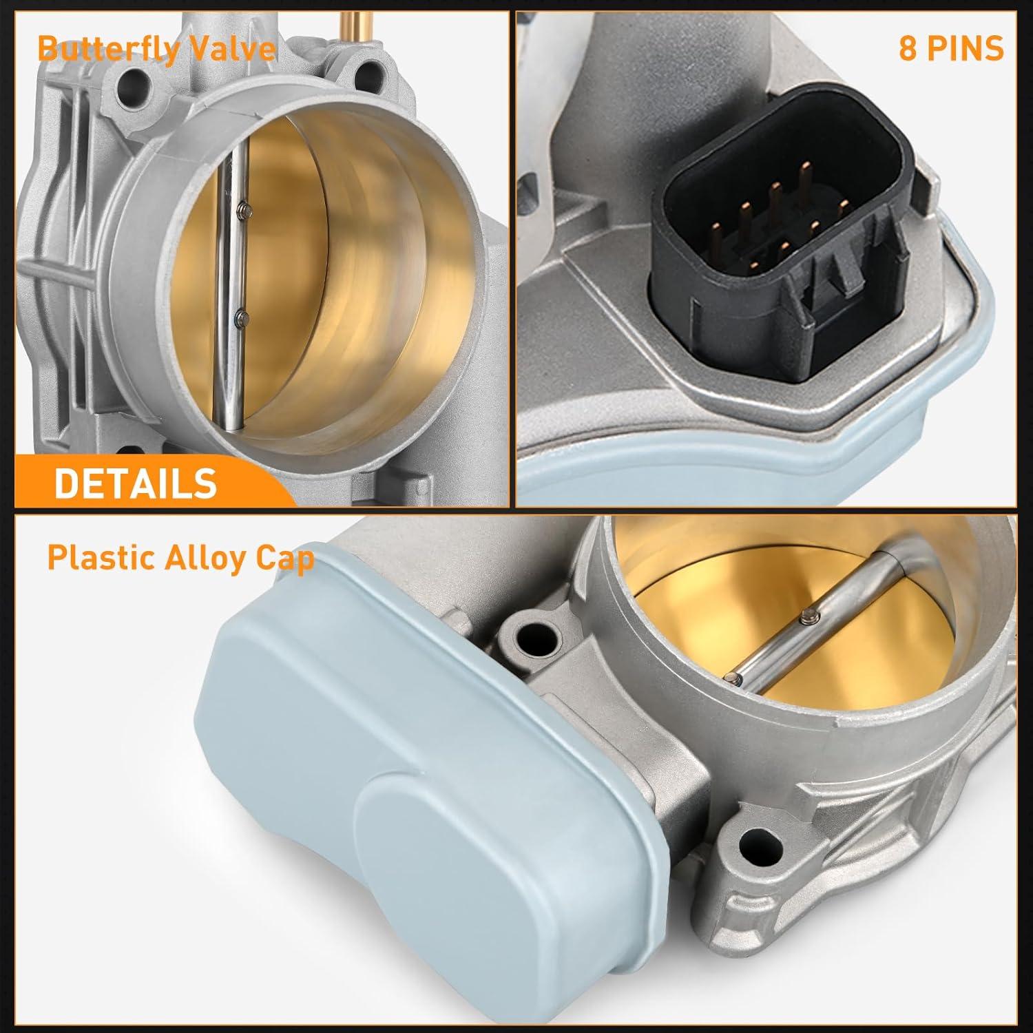 image:imageNilight Electronic Throttle Body fits for Volkswagen Vehicles Volkswagen Beetle Jetta 2007 2008 20092014 Golf 20102014 Passat 2012 2013 2014 Rabbit 2006 2007 2008 2009 07K133062A SKTB1303ChevyGMC Colorado Canyon 20042007 OE TB1022