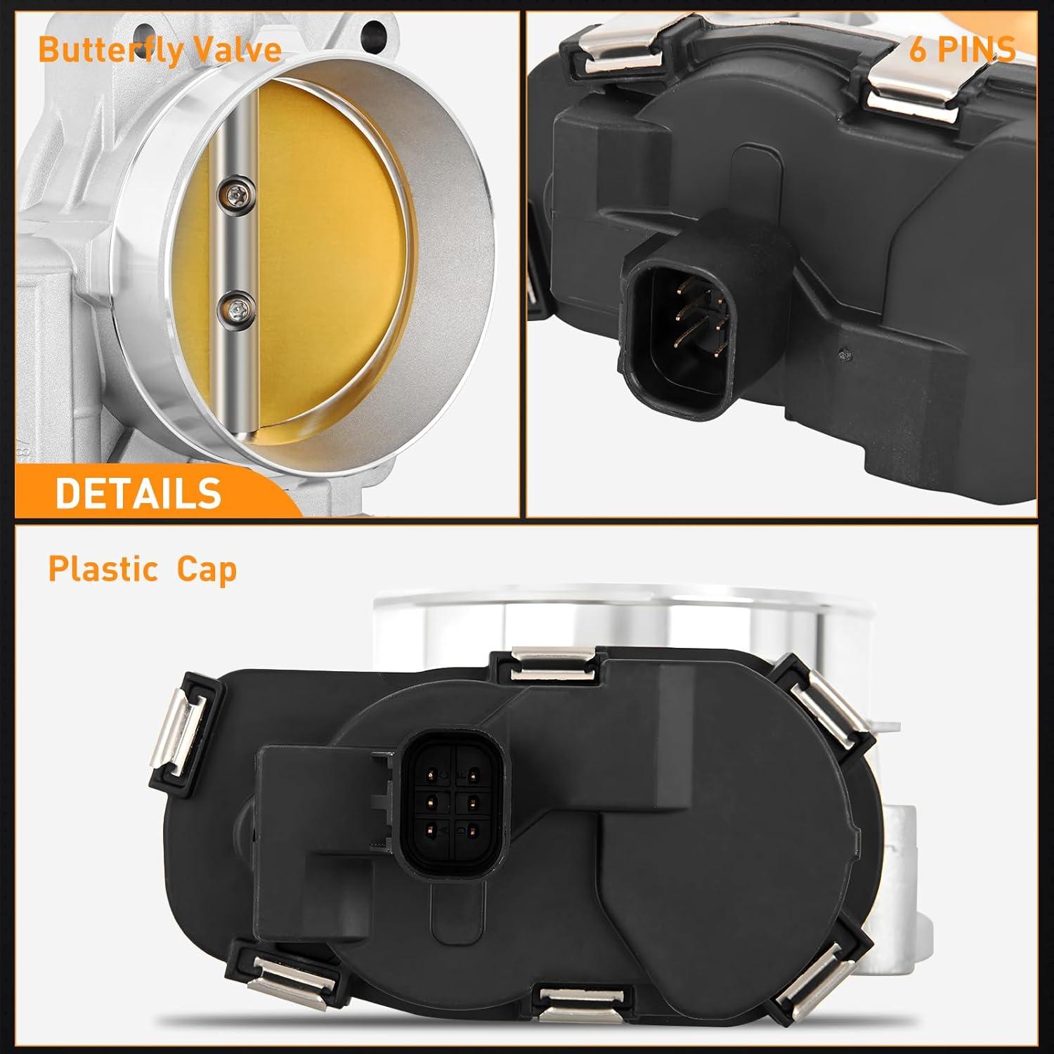 image:imageNilight Electronic Throttle Body fits for Volkswagen Vehicles Volkswagen Beetle Jetta 2007 2008 20092014 Golf 20102014 Passat 2012 2013 2014 Rabbit 2006 2007 2008 2009 07K133062A SKTB1303GMC Savana 150025003500 20092016 OE 12601387