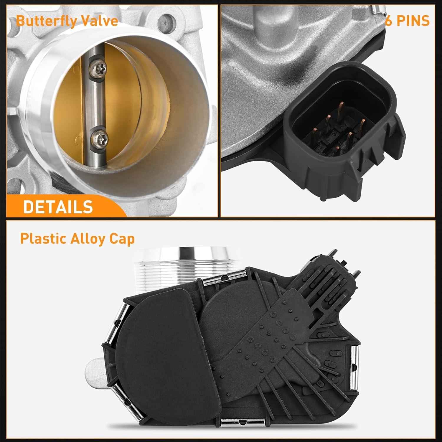 image:imageNilight Electronic Throttle Body fits for Volkswagen Vehicles Volkswagen Beetle Jetta 2007 2008 20092014 Golf 20102014 Passat 2012 2013 2014 Rabbit 2006 2007 2008 2009 07K133062A SKTB1303Buick Encore 20132019 Chevy Cruze OE TB1217
