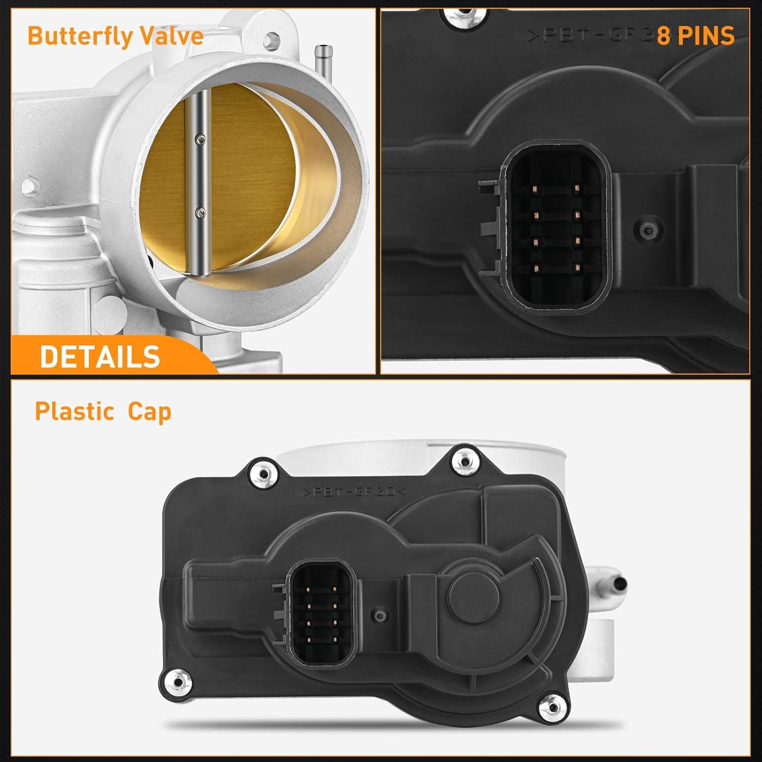 image:imageNilight Electronic Throttle Body fits for Volkswagen Vehicles Volkswagen Beetle Jetta 2007 2008 20092014 Golf 20102014 Passat 2012 2013 2014 Rabbit 2006 2007 2008 2009 07K133062A SKTB1303GMC Sierra 150025003500 20032007 OE 12679525