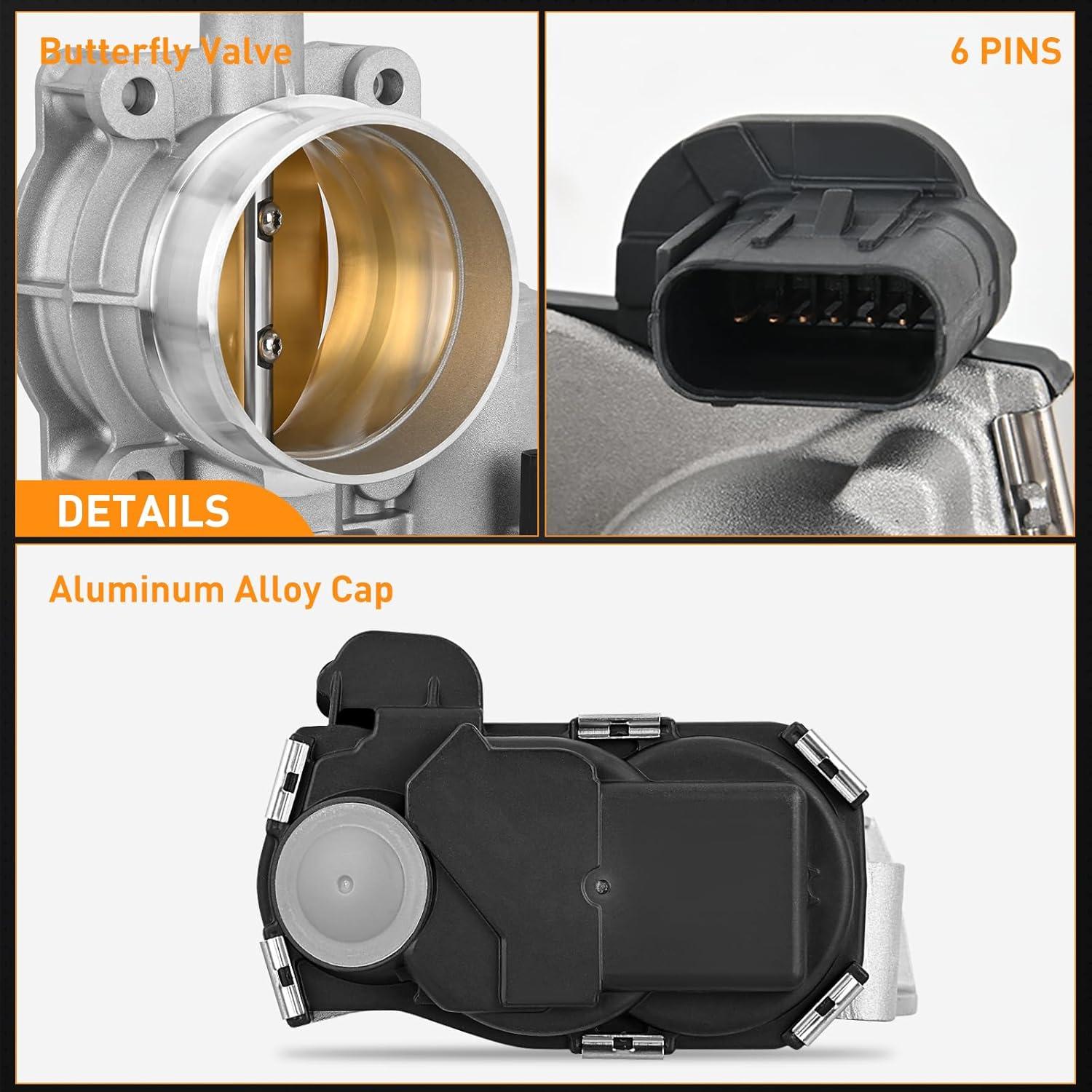 image:imageNilight Electronic Throttle Body fits for Volkswagen Vehicles Volkswagen Beetle Jetta 2007 2008 20092014 Golf 20102014 Passat 2012 2013 2014 Rabbit 2006 2007 2008 2009 07K133062A SKTB1303Chevy Camaro LSLT 20122015 OE TB1291