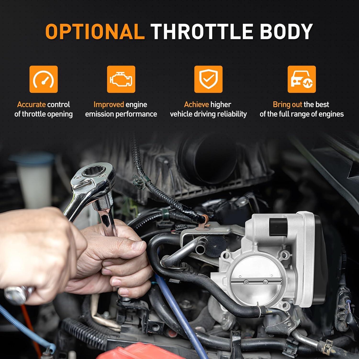 image:imageNilight Electronic Throttle Body fits for Volkswagen Vehicles Volkswagen Beetle Jetta 2007 2008 20092014 Golf 20102014 Passat 2012 2013 2014 Rabbit 2006 2007 2008 2009 07K133062A SKTB1303Chrysler 300 20052010 Dodge Charger OE TB1038