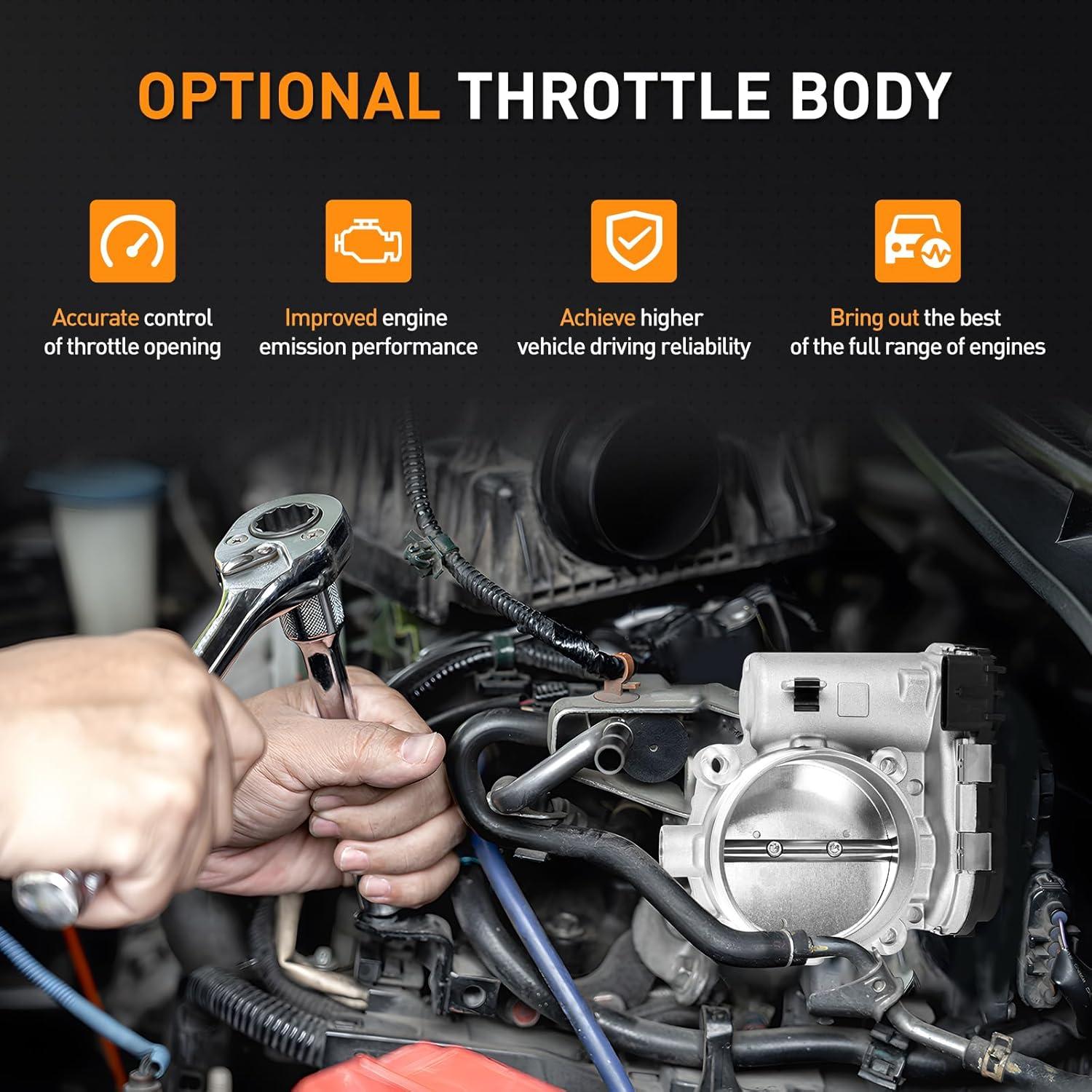 image:imageNilight Electronic Throttle Body fits for Volkswagen Vehicles Volkswagen Beetle Jetta 2007 2008 20092014 Golf 20102014 Passat 2012 2013 2014 Rabbit 2006 2007 2008 2009 07K133062A SKTB1303Chrysler 200 20012017 300 20112022 OE TB1163