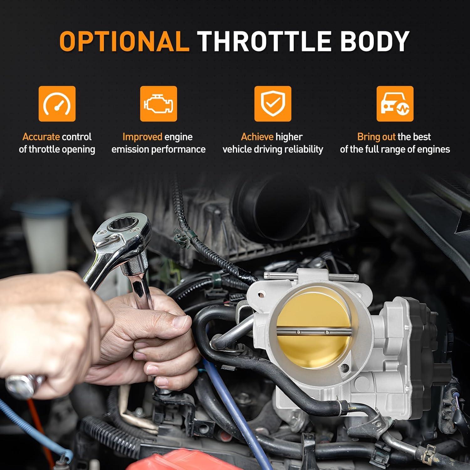image:imageNilight Electronic Throttle Body fits for Volkswagen Vehicles Volkswagen Beetle Jetta 2007 2008 20092014 Golf 20102014 Passat 2012 2013 2014 Rabbit 2006 2007 2008 2009 07K133062A SKTB1303GMC Sierra 150025003500 20032007 OE 12679525