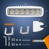 Nilight 6 Inch Purple LED Light Pods 2 PCS 60W Flood Spot Combo Beam Off Road Driving Decoration Neon Hunting Lighting for 12V 24V ATV UTV Pickup Truck Tractor(White Lights White House)