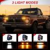 Nilight 6 Inch Purple LED Light Pods 2 PCS 60W Flood Spot Combo Beam Off Road Driving Decoration Neon Hunting Lighting for 12V 24V ATV UTV Pickup Truck Tractor(60W Led Pods 2Pcs Amber White)