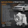 Nilight Electronic Throttle Body fits for Volkswagen Vehicles – Volkswagen Beetle Jetta 2007 2008 2009-2014, Golf 2010-2014, Passat 2012 2013 2014, Rabbit 2006 2007 2008 2009, # 07K-133-062A SKTB1303(VW Beetle 2007-2014  Passat 2012-2014 | OE# TB1303)