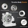 Nilight Electronic Throttle Body fits for Volkswagen Vehicles – Volkswagen Beetle Jetta 2007 2008 2009-2014, Golf 2010-2014, Passat 2012 2013 2014, Rabbit 2006 2007 2008 2009, # 07K-133-062A SKTB1303(Jeep Compass Patriot 2007-2017 | OE# TB1150)