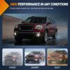 Nilight Fog Light Assembly Compatible with 1999 2000 2001 2002 GMC Sierra 1500 2500 2001-2002 Sierra 1500HD 2500HD 3500 2000-2006 Yukon Clear Lens(Suburban & Yukon 2007-2014)