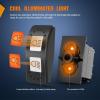 Nilight UTV Reverse Lights Rocker Switch On Off 5 PIN SPST LED Light Bar Switches with Orange Backlit 12V 24V Toggle with Jumper Wires Set for ATVs UTVs Cars Trucks RVs(High Low Beam 6PIN)