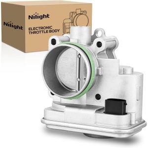 Nilight Electronic Throttle Body fits for Volkswagen Vehicles – Volkswagen Beetle Jetta 2007 2008 2009-2014, Golf 2010-2014, Passat 2012 2013 2014, Rabbit 2006 2007 2008 2009, # 07K-133-062A SKTB1303(Jeep Compass Patriot 2007-2017 | OE# TB1150)